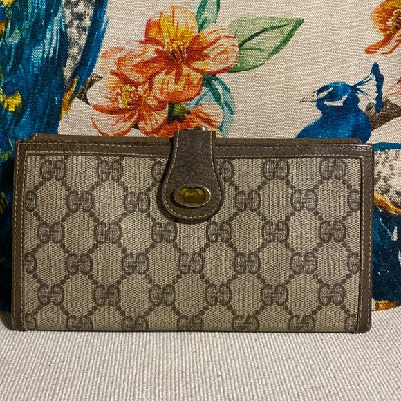 Gucci Vintage Classic Brown Monogram - Picture 1 of 8